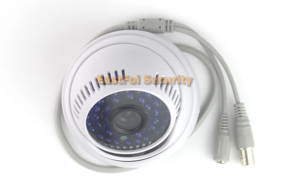 960 H Mini купол видеонаблюдения камера 800tvl CMOS 48 светодиоды ик ночное видение