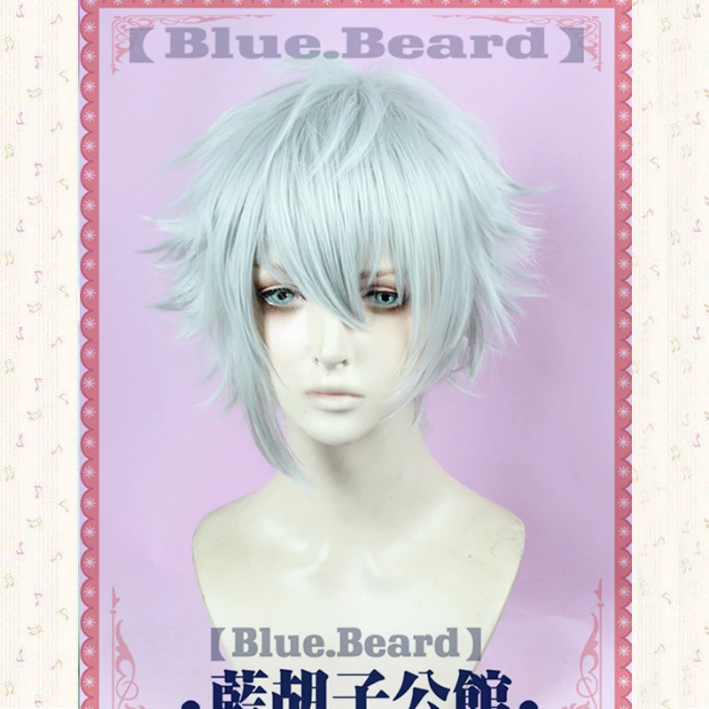 Fate/Grand Order FGO Kadoc Zemlupus короткий пушистый многослойный синтетический парик для косплея игра команда + парик