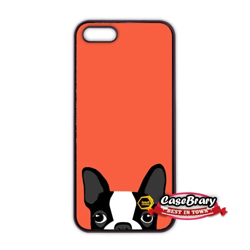 Бостон терьер щенок Прекрасный чехол для Apple IPhone X 7 8 6 6S плюс 5 5S SE 5C 4 4S Ipod Touch|case