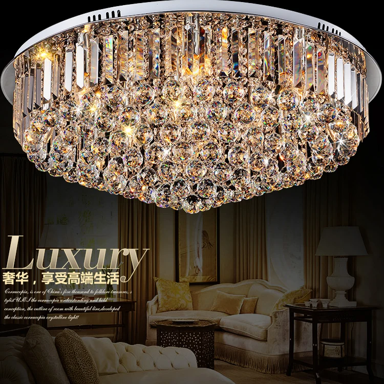 led e14 Crystal Stainless Steel Dimmable LED Lamp.LED Light.Ceiling Lights.LED Ceiling Lamp For Foyer Bedroom Hall | Лампы и освещение