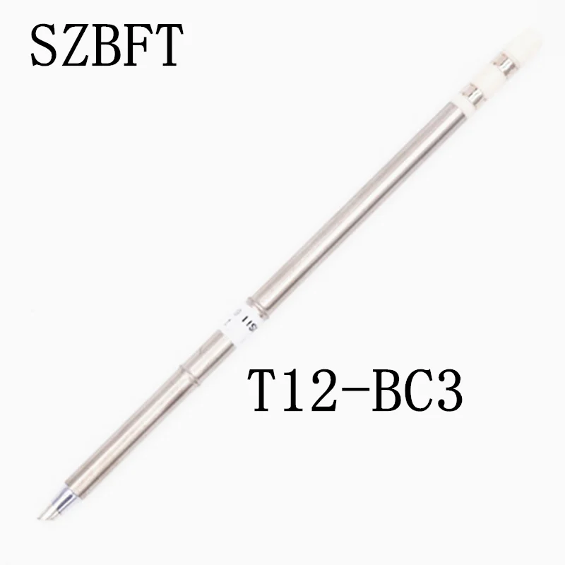 

SZBFT T12-BC3 K JL02 ILS I DL32 D24 ect наконечники паяльника для Hakko, паяльная станция