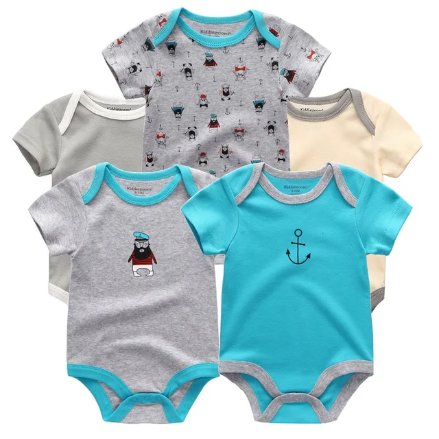 Новинка; одежда для малышей; боди; ropa bebe fantasia menina; хлопковый костюм с короткими рукавами для младенцев; Roupas de bebe; Одежда для новорожденных - Цвет: 5119