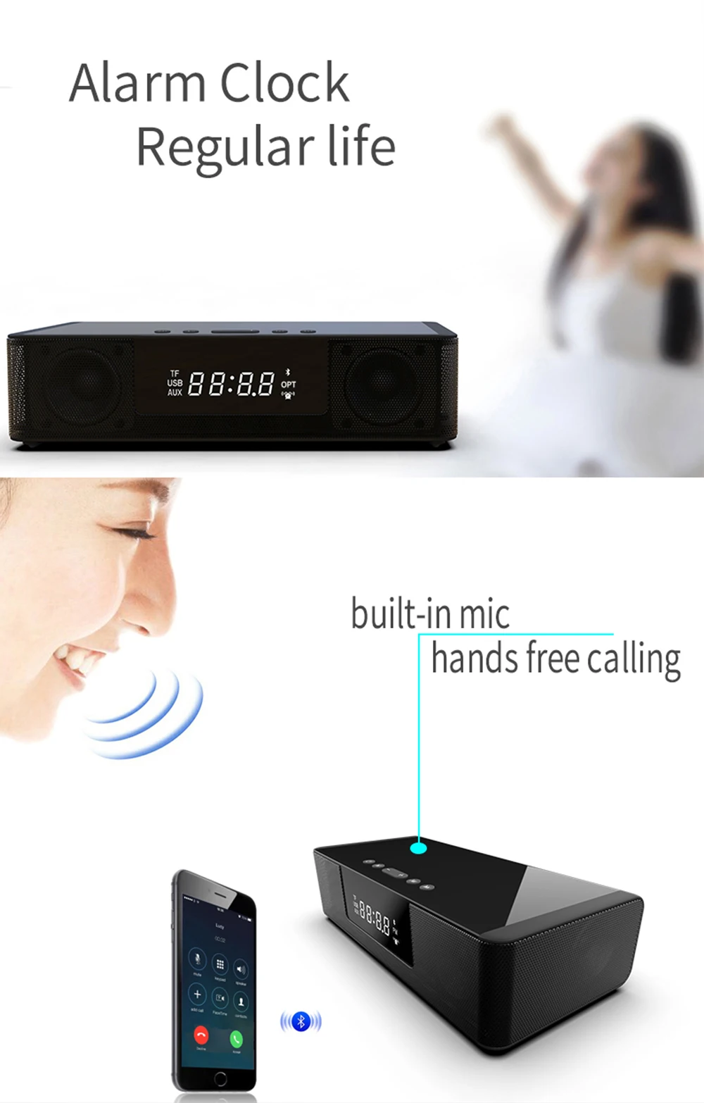 BS-39A беспроводной Bluetooth Саундбар ТВ домашний кинотеатр динамик стерео объемный звук с пультом дистанционного управления динамик для вас телефон