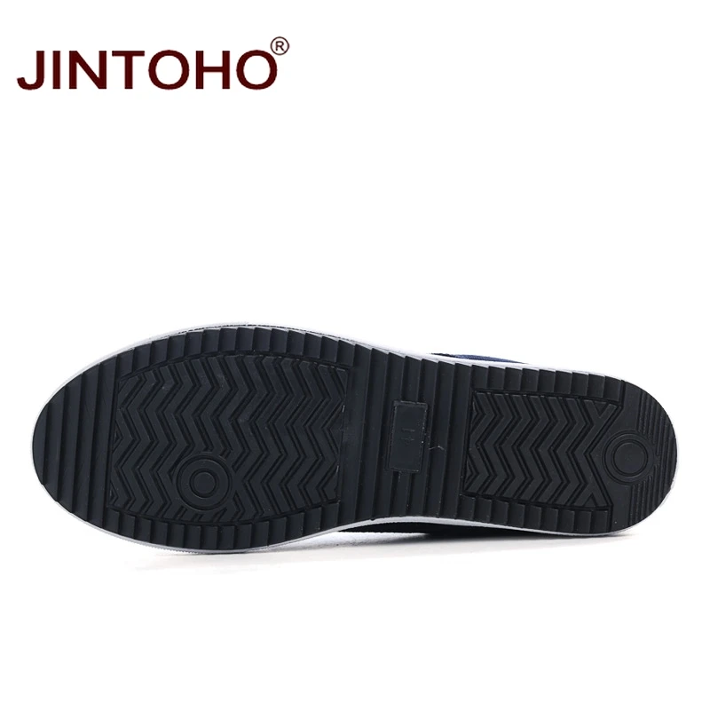Jintoho/летние дышащие Для мужчин повседневная обувь модный бренд Мужская