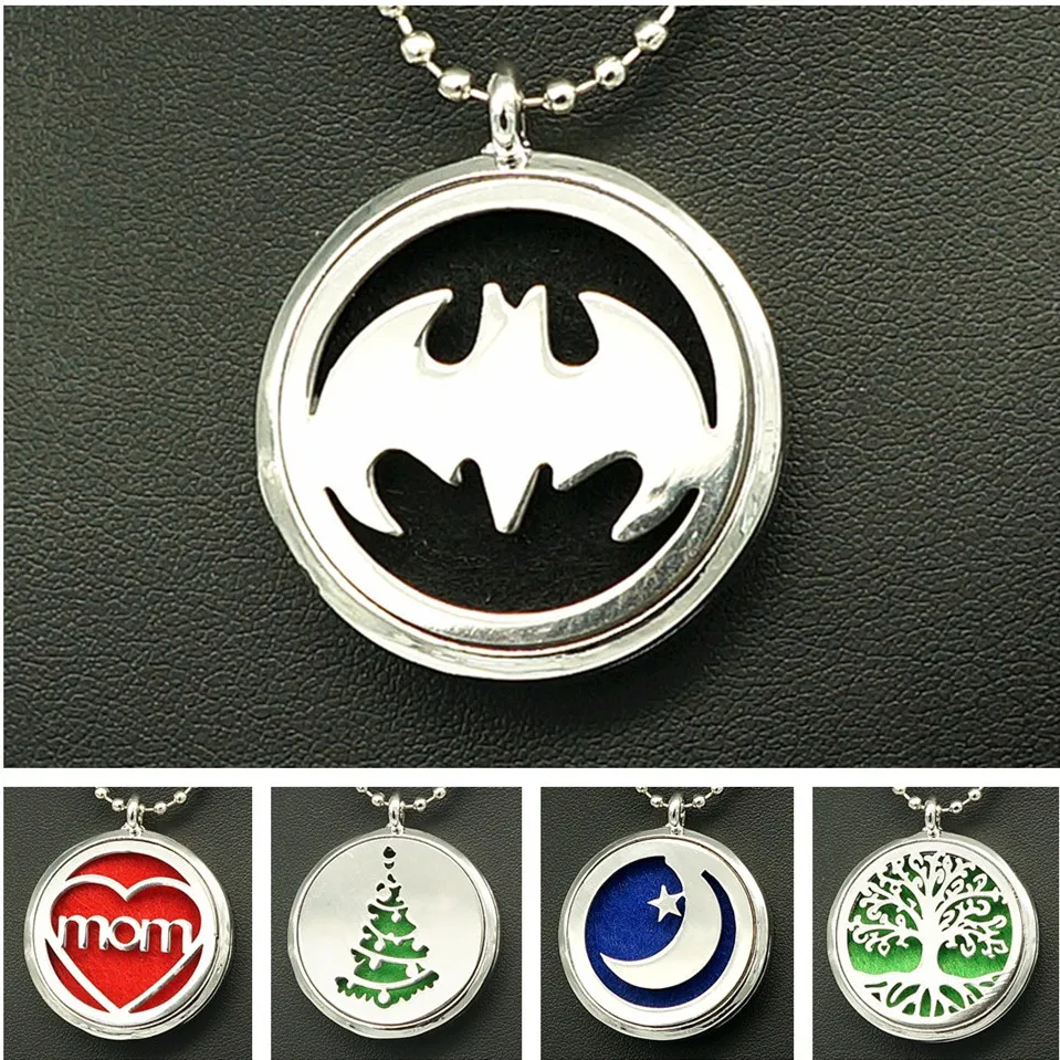 Пустое Дерево жизни Магнитный Ароматерапевтический диффузор Цепочки и ожерелья