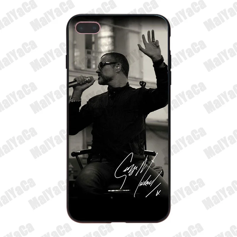 Лидер продаж модный дизайнерский мягкий чехол george michael для iPhone 8 7 6 6S Plus X XS XR XSMax 5