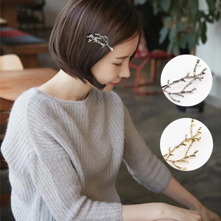 Заколки для волос в стиле бохо с золотым покрытием заколки-клипсы девушек и