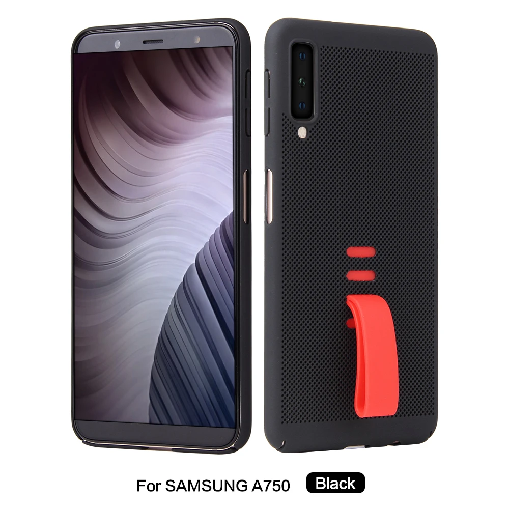 Матовый ультратонкий чехол для телефона Galaxy A750 чехлы с небольшим плетением