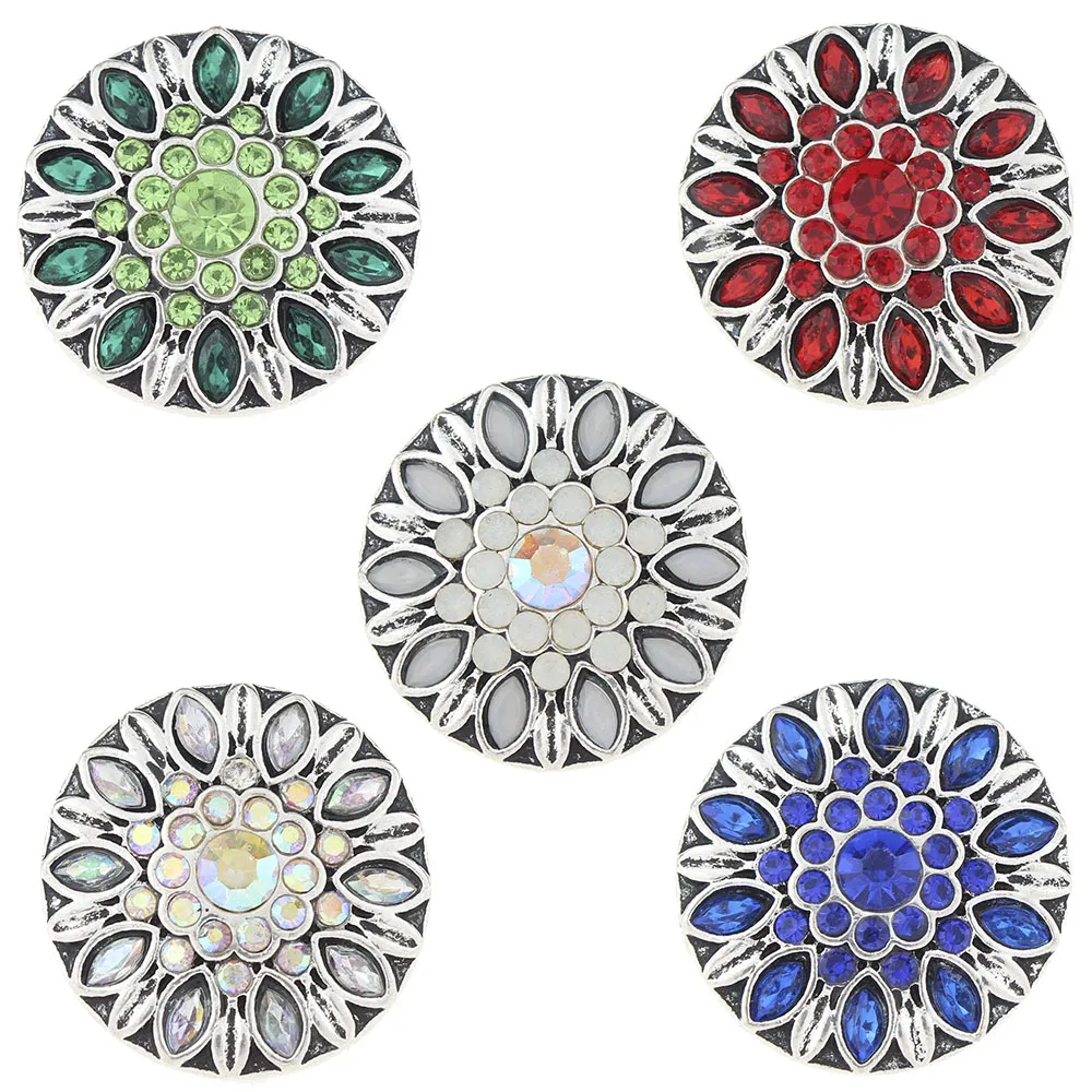 

JaynaLee 18-20mm Metal Ginger Snap Button Fit Ginger Snaps Bracelets Jewelry for women men gifts GJS5702