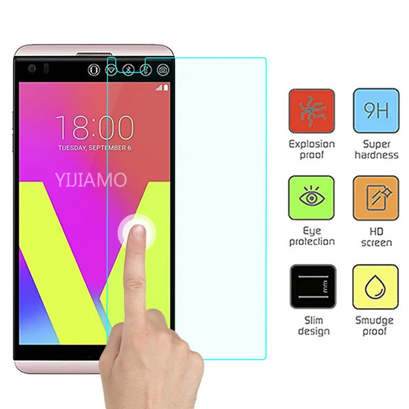 2.5D Защитное стекло для LG V20 V10 закаленное lg K3 K4 K8 K10 K20 Plus Защитная пленка экрана Nexus4