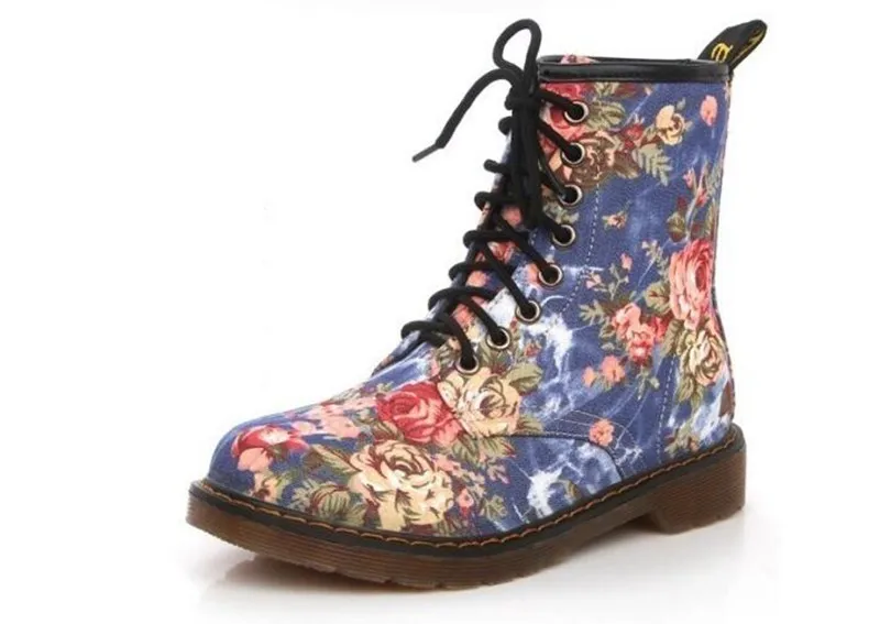 Женские ботильоны на шнуровке мотоциклетные ковбойские больших размеров с