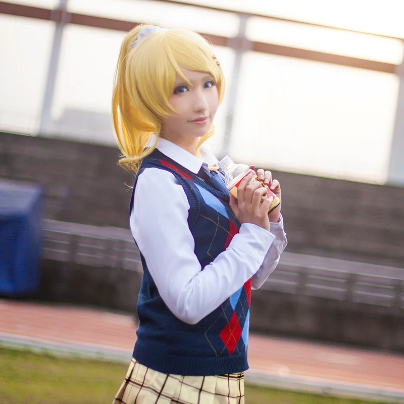 Lovelive / Love Live! School Idol Project Costume Unwakened Characters Cosplay Sweater Blouse &amp Skirt For SUMMER |