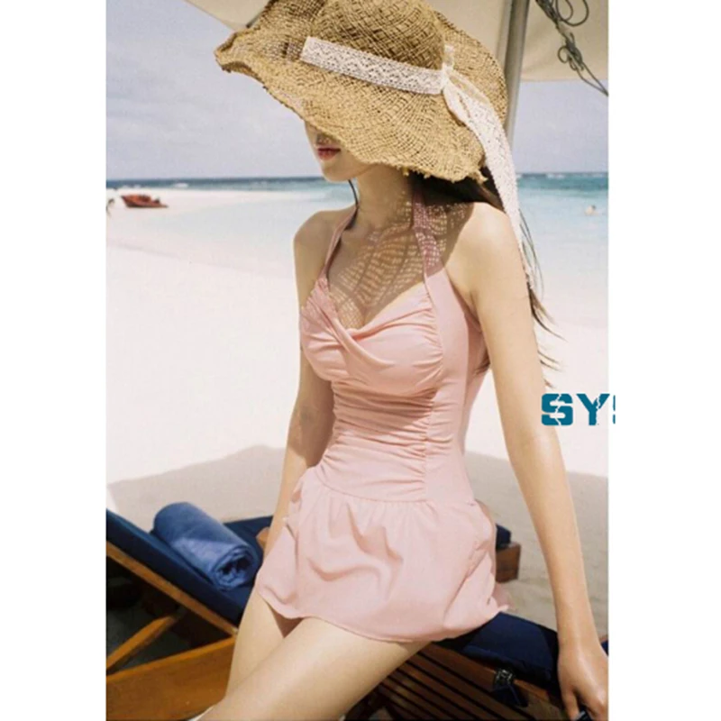 Купальник женский однотонный 3 цвета|one-piece suit|bain |