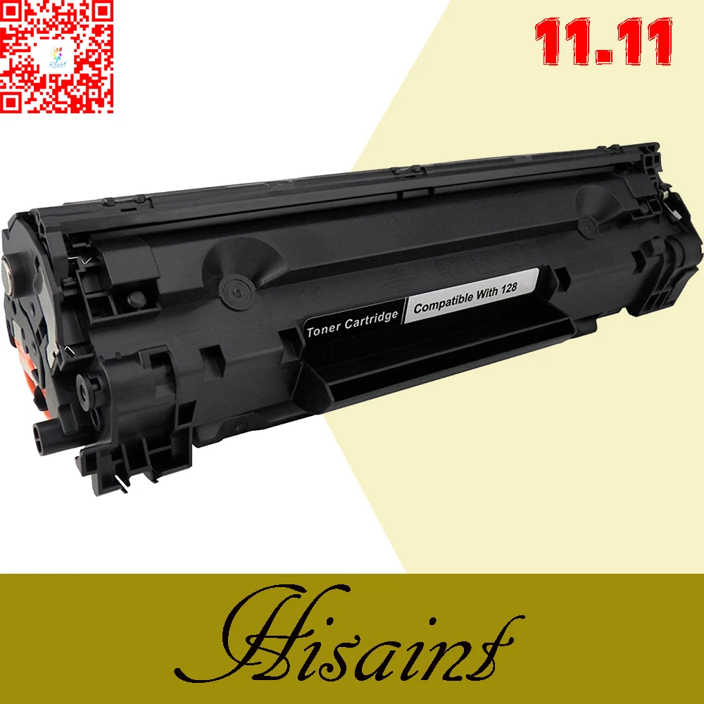 Hisaint для Canon 128 черный лазерный тонер картридж совместимый с FaxPhone L100 ImageClass D550 MF4412