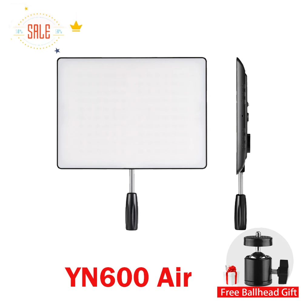 Ulanzi YONGNUO yn600 Air светодиодный свет Панель 5500 К и 3200 К-5500 Би-цветной фотографии studio