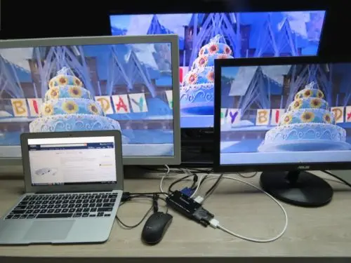 4 в 1 быстрое подключение к HDMI/VGA/DVI/аудиокабелю несколько дисплеев бесплатная