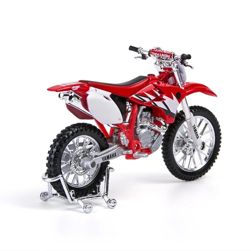 Красные металлические Литые модели мотоцикла Maisto 1:18 YZ450F миниатюрная гоночная