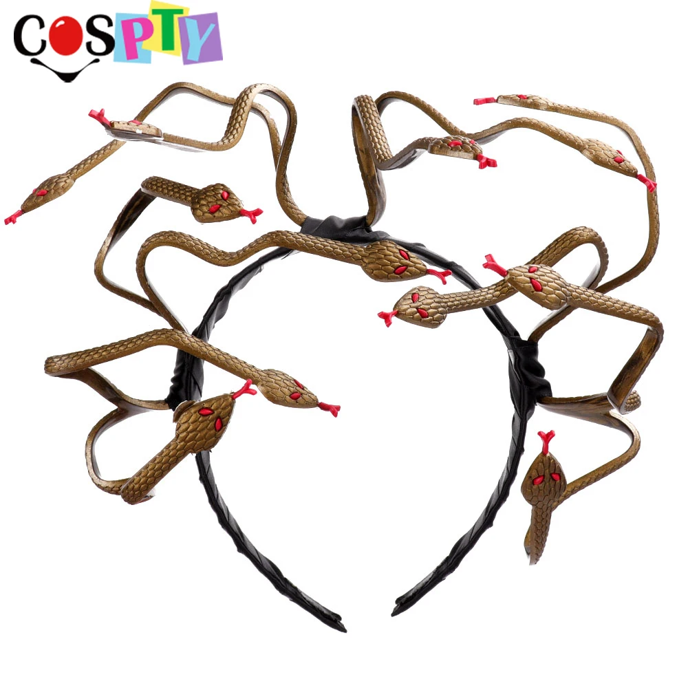 Cospty Хэллоуин Карнавал сжигание человек Косплей Костюм волос застежка аксессуар