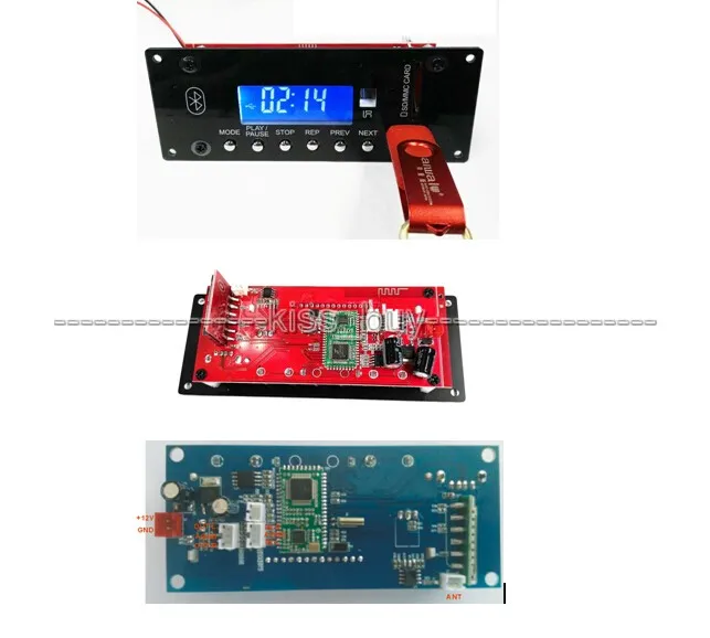 Bluetooth беспроводной аудио модуль MP3 декодирования доска 4 0 USB SD радио APE FLAC WMA AUX