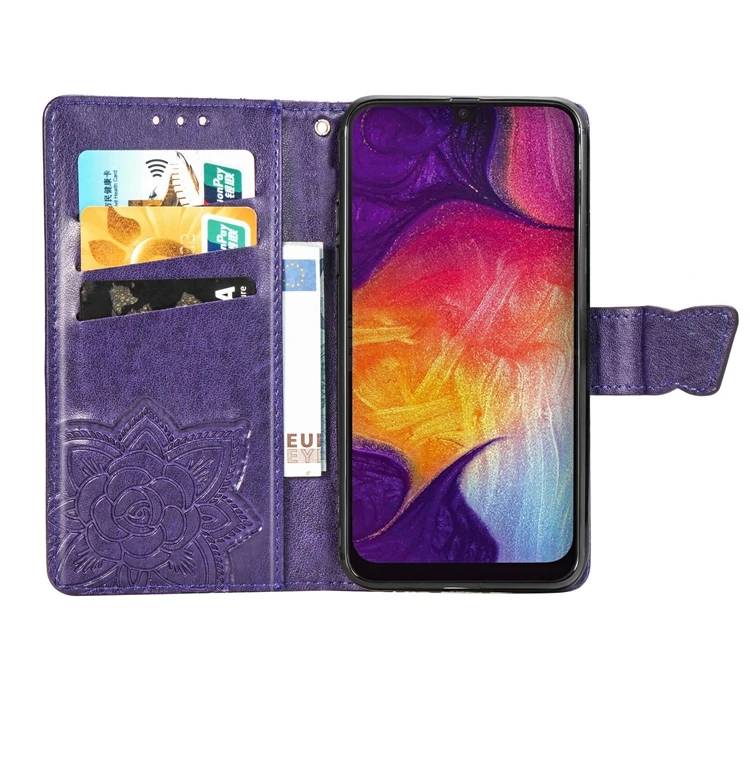 Кожаный флип-чехол-кошелек для samsung Galaxy A50, флип-чехол, чехол для телефона, для Etui, samsung A50 A 50 SM-A505F, кошелек, чехол-книжка
