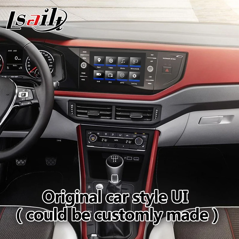 Интерфейсная коробка Lsailt для Android / carplay Volkswagen Polo Golf и т. Д. MIB MQB MIB2 discover pro 6 5 8 9 2