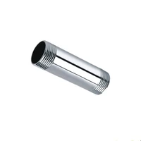 bspt 34 dn20 stainless steel ss304 male to male threaded pipe fittings length 100mm