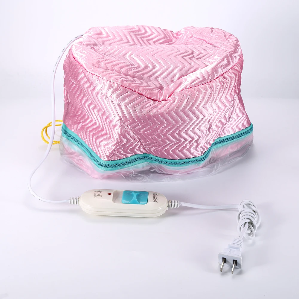 1 шт. Регулируемая нагревательная шапочка для волос пароварка питательная