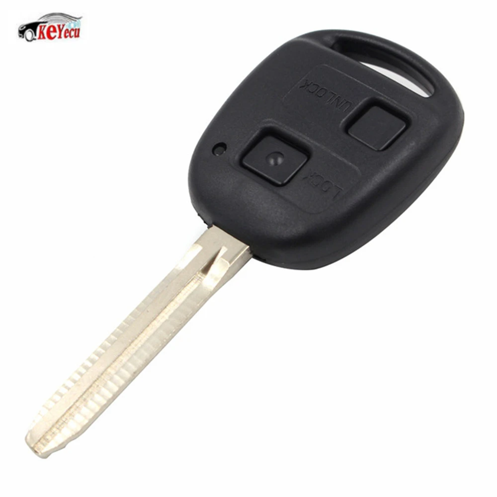 KEYECU Repalcement дистанционный автомобильный брелок 304 МГц 4D68 чип для Toyota Prado 120 2002-04 P/N: 60120