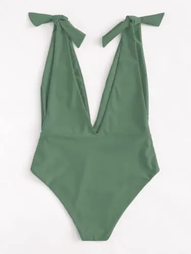 Сексуальный Новый женский цельный бандажный купальник пляжная одежда пуш-ап