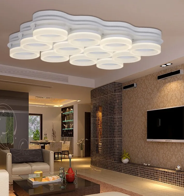 Современные светодиодные лампы потолочные светильники поверхностного монтажа