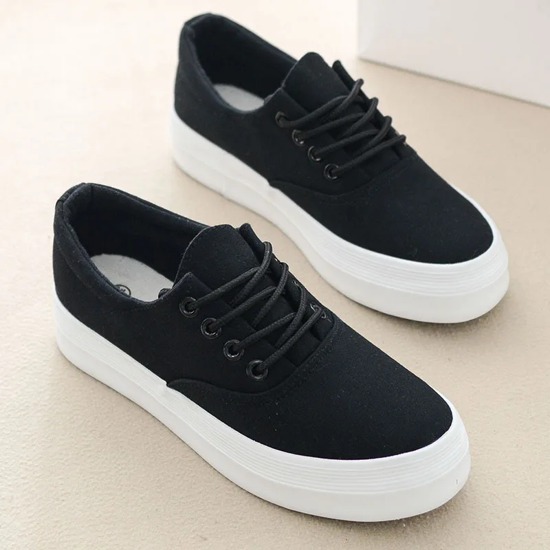 Парусиновая обувь женская 2016 г. новые поступления повседневная на платформе|platform