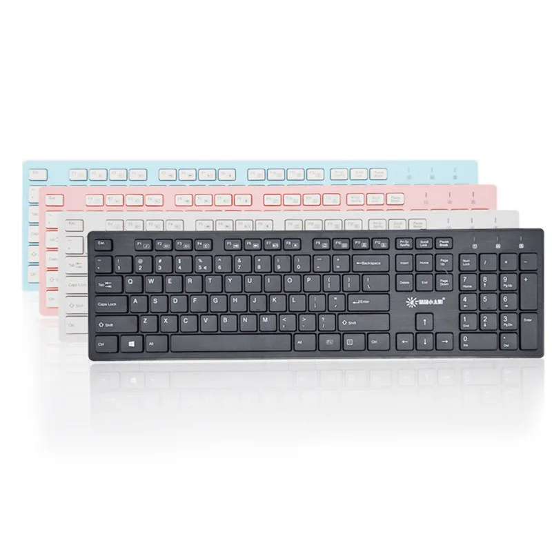 Модные мини проводная клавиатура Проводная PC игры Клавиатура ноутбука для ПК