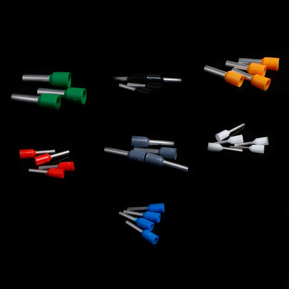 600 шт. набор изолированных наконечников для проводов|insulated cord end|end terminalbootlace cooper