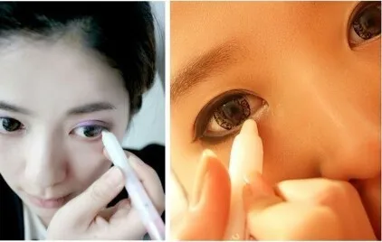 1 шт. жемчужно-белый карандаш для век Подводка глаз косметический Макияж