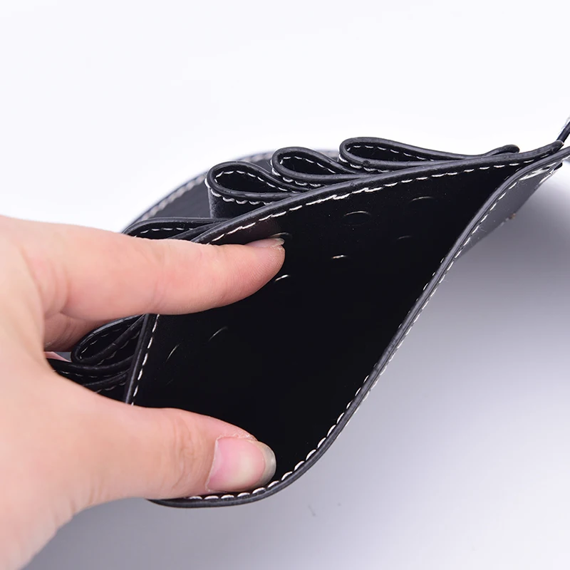 Сумка для парикмахерских ножниц 1 шт. сумка заклепок зажимов футляр инструментов