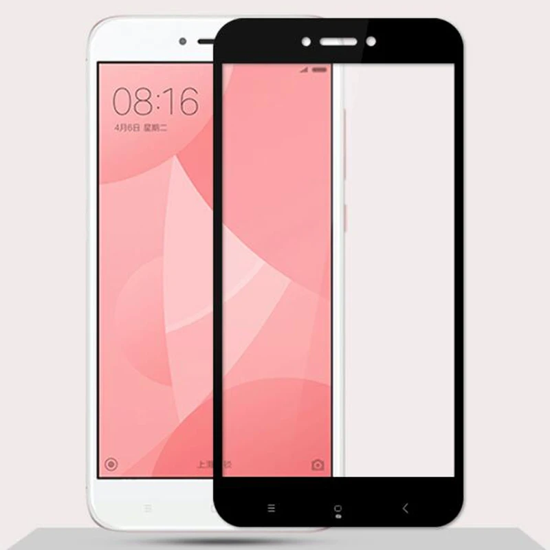Защитное 3d-стекло закаленное стекло 9H с полным покрытием для Xiaomi Redmi 4X | Мобильные