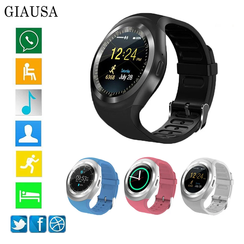 Новинка B57 Смарт часы для мужчин и женщин фитнес браслет Bluetooth smartwatch детский Android