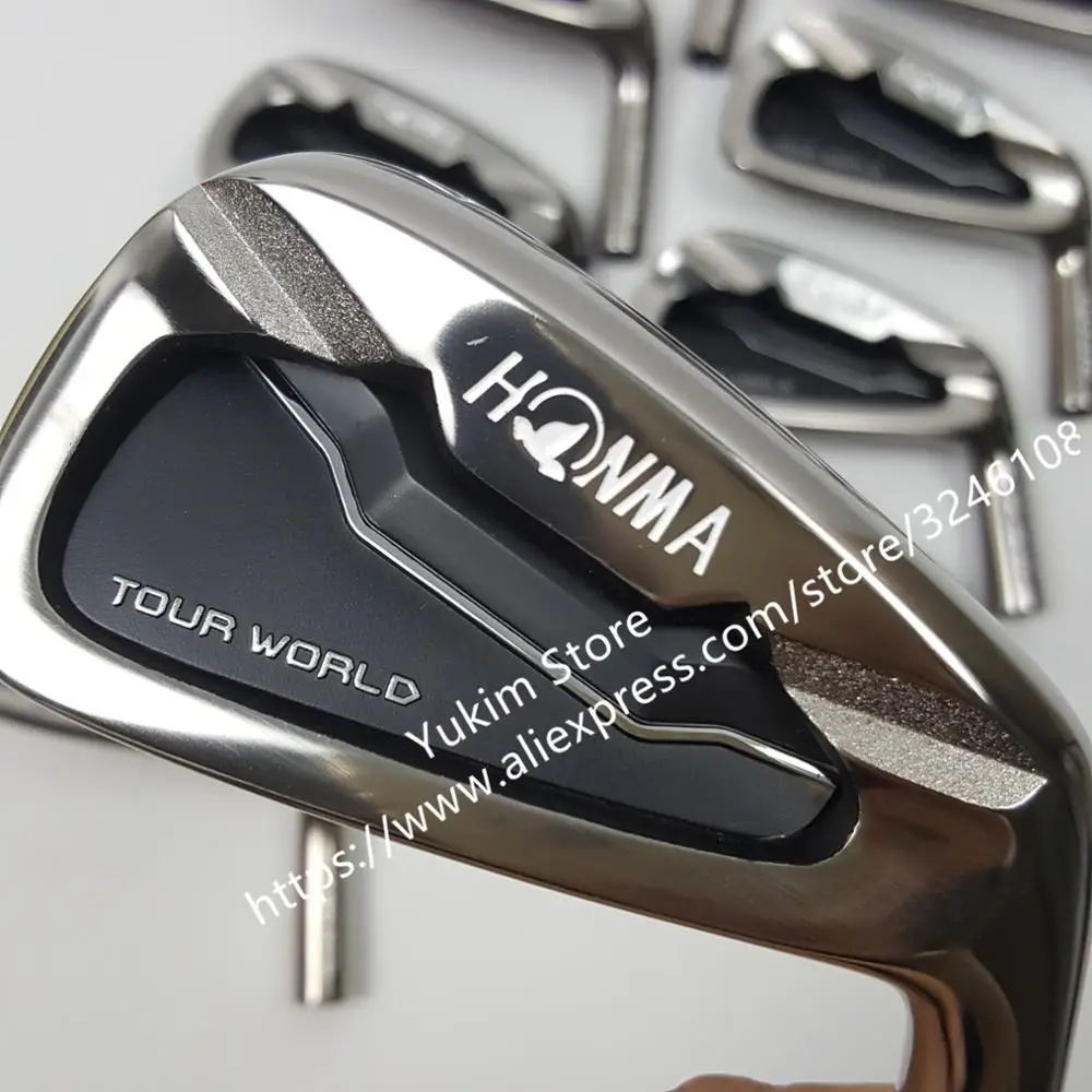 Набор утюгов для гольфа HONMA Tour World TW737p железная группа 4-10 Вт(10 шт.) черная головка стальной вал R/S