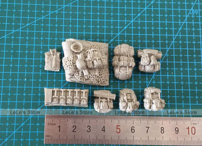 Модель из смолы 1/35 года современный американский колесный штепсельный пакет
