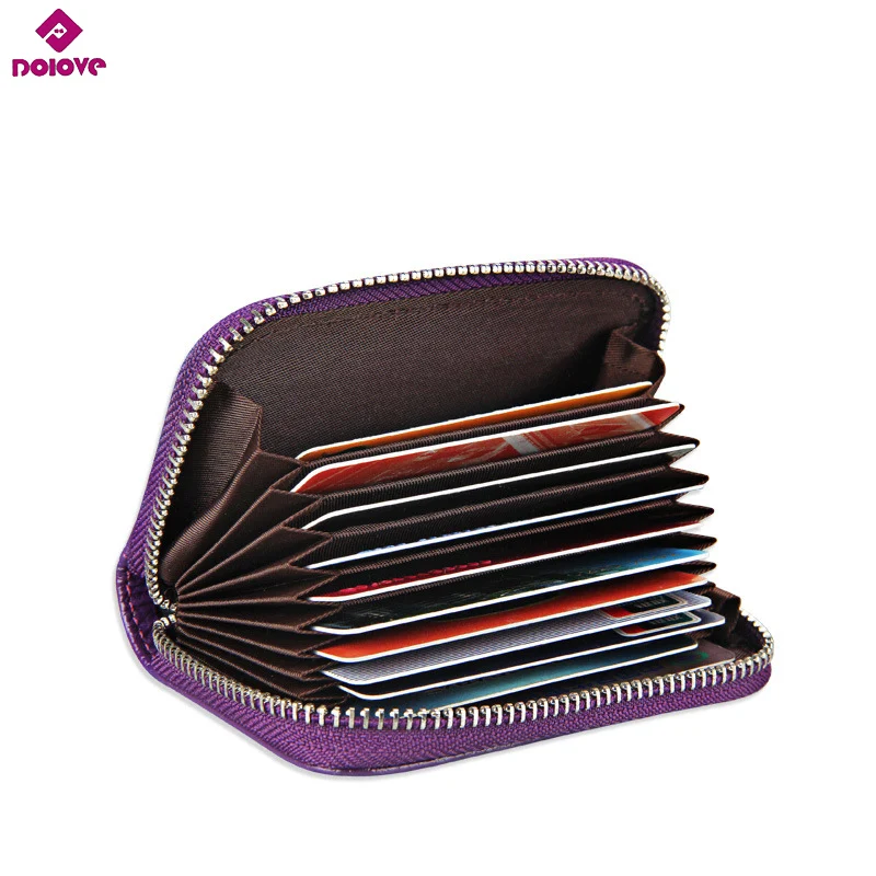 Новинка модные женские маленькие кошельки DOLOVE из натуральной коровьей кожи