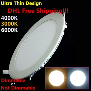 20 шт. ультра яркий 3 Вт 6 Вт 9 Вт 12 Вт 15 Вт 25 Вт Встраиваемый светодиодный потолочный Светильник направленного света круглыйквадратный панельный светильник 1800Lm светодиодная панельная лампочка панель лампа накаливания