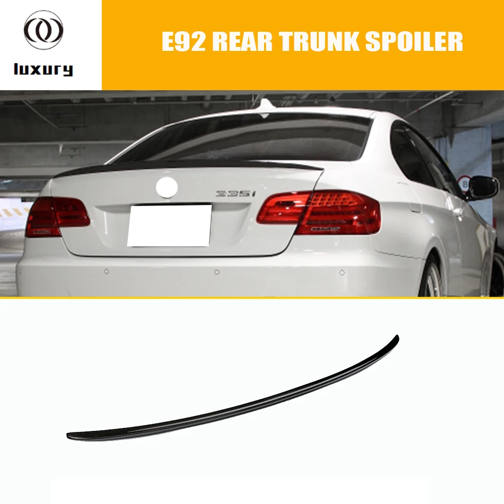M3 Style E92 задний спойлер из углеродного волокна для BMW Coupe 320i 325i 328i 330i 335i 320d 325d 330d 335d 2