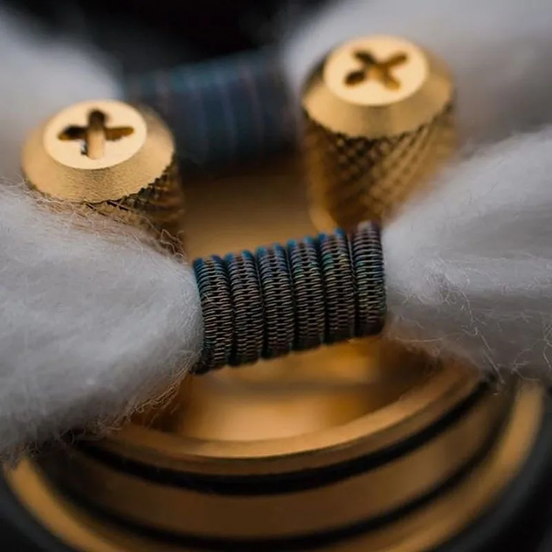 Распылитель Augvape Druga RDA 24 мм зажим система Snag 810 капельный наконечник с золотым