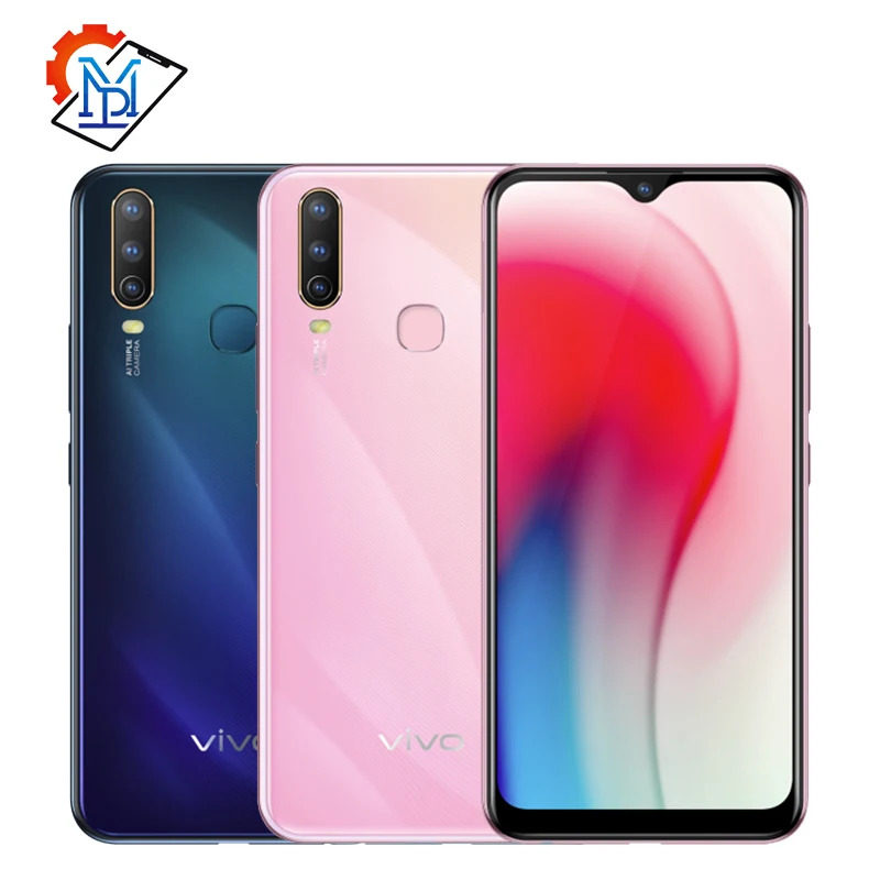 Смартфон Vivo Y3 мобильный телефон дюйма 4 Гб ОЗУ 6 35 ПЗУ MT6765 Android 9 Super-128