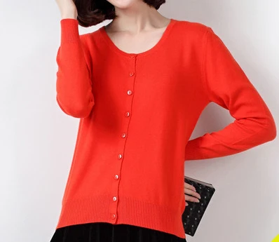 New Arrival High Fashion pure cashmere Blend sweater women cardigans basic top selling free shipping TFP621 |