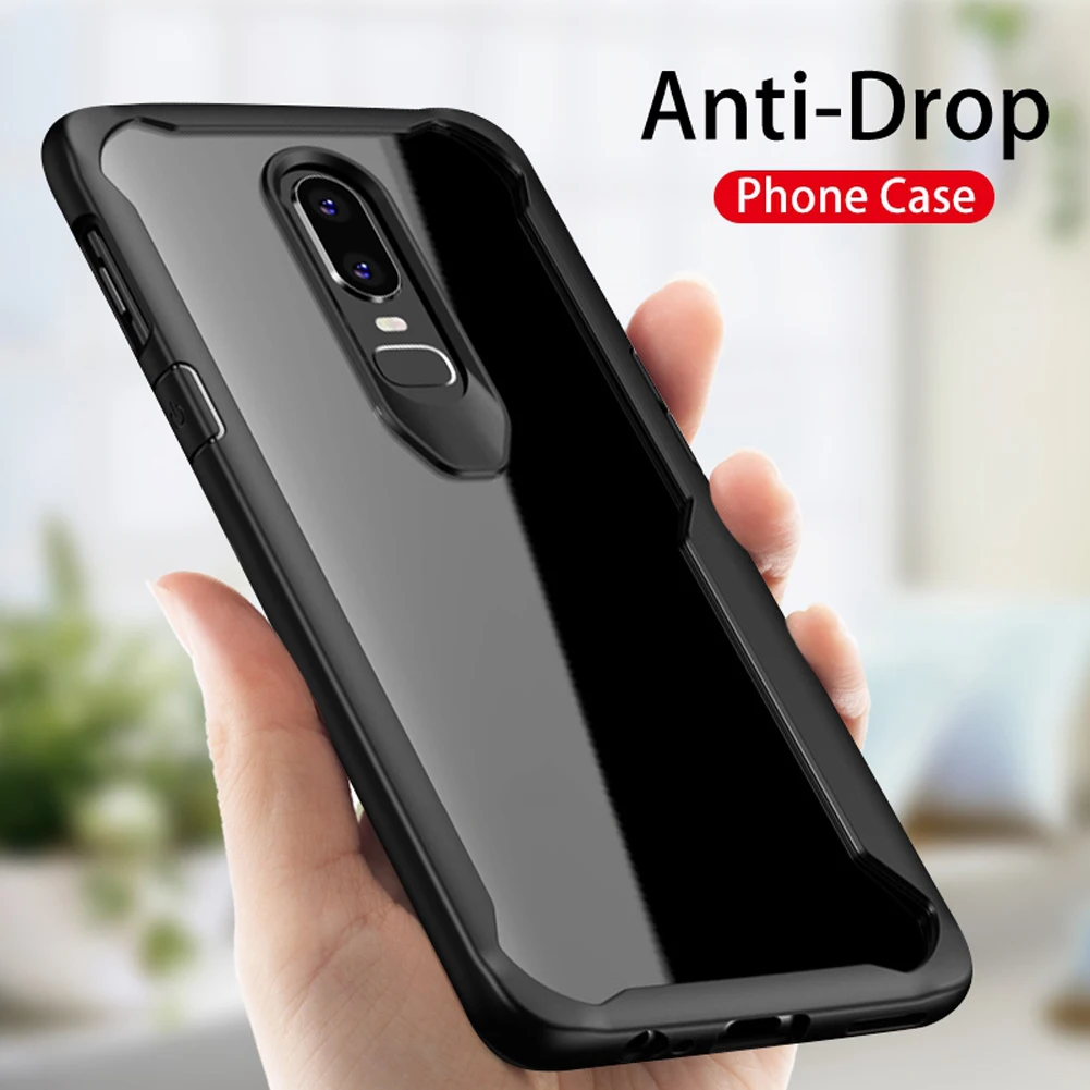 Luxury Shockproof Rugged Bumper Soft Clear Hard Protective Phone Back Case Cover Ultra Thin Silm For Redmi 5A 6A Xiaomi MI 6X 5X |