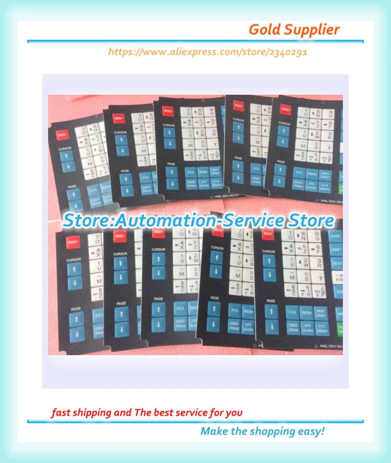 Новинка для операторской панели A98L 0001 0518 # T CNC HMI|panel cnc|panel hmipanel button |