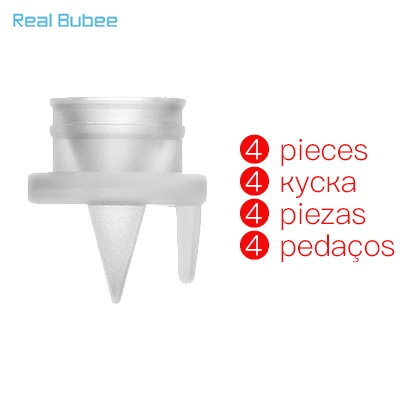 Duckbill valve 4 Молокоотсос от британского бренда, Аксессуары для детского кормления, полипропиленовый клапан-Утконос для ручного/электрического молокоотсоса - Цвет: Duckbill valve 4