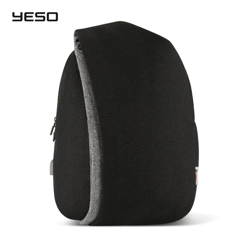 YESO новый модный рюкзак для ноутбука мужчин с usb зарядкой 15 6 дюймов