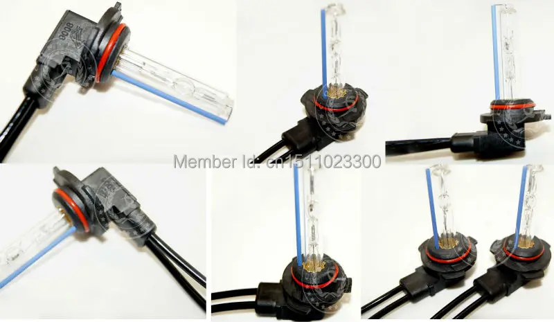 Высокое качество постоянного HID светильник 2X35W 9005 изгиб 5000K Ксеноновые лампы|bulb all
